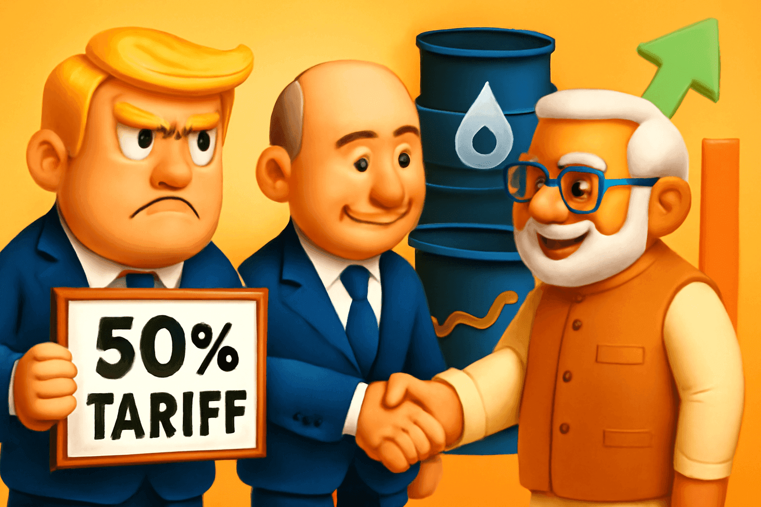 Trump’s 50% Tariffs Spark Global Market Turmoil